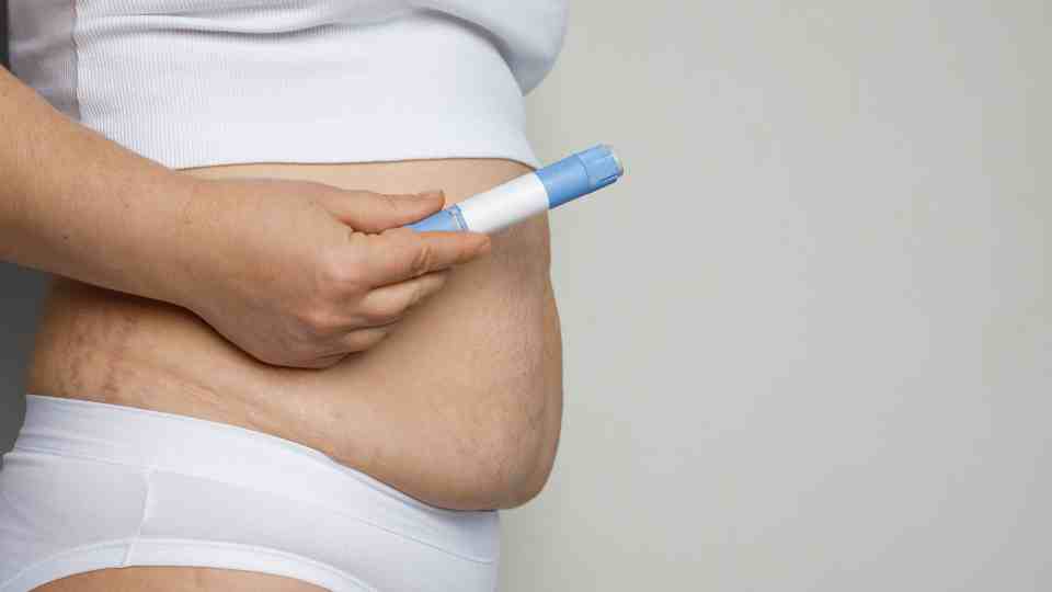 Wegovy injection for weight loss.